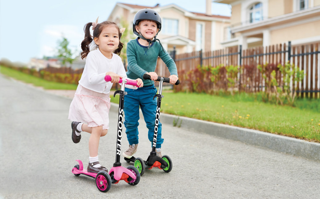 ТОП-5 идеи где ребенку кататься на самокате в Украине