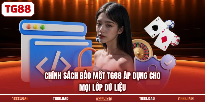 Chính sách bảo mật TG88 áp dụng cho mọi lớp dữ liệu
