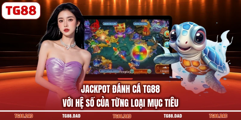 Jackpot Đánh Cá TG88 với hệ số của từng loại mục tiêu