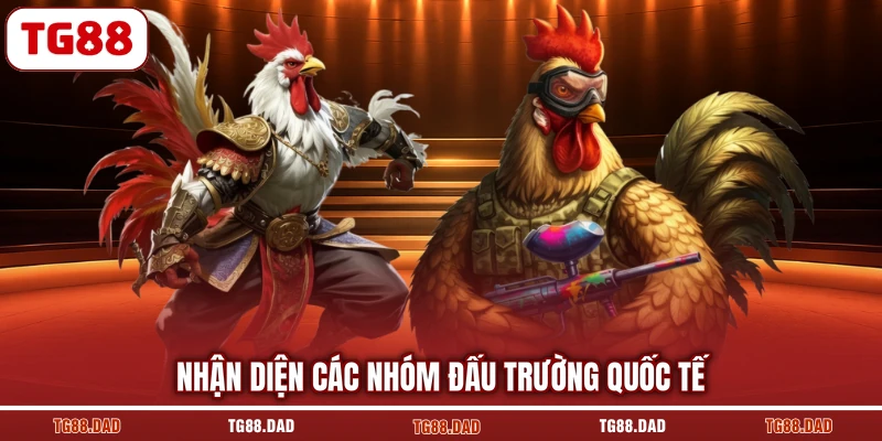 Nhận diện các nhóm đấu trường quốc tế