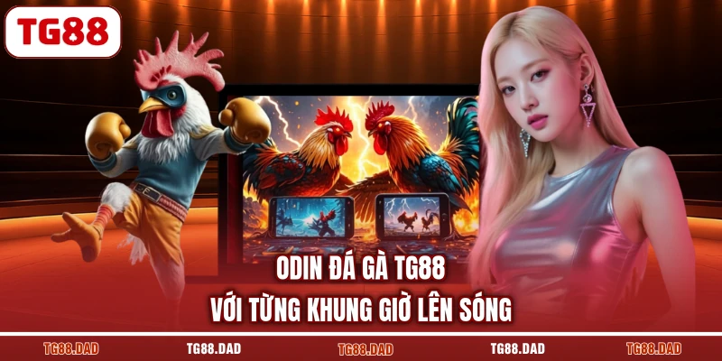 ODIN đá gà TG88 với từng khung giờ lên sóng