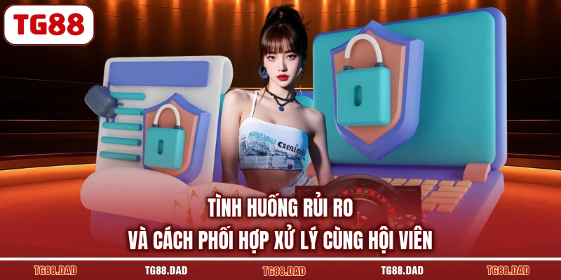 Tình huống rủi ro và cách phối hợp xử lý cùng hội viên